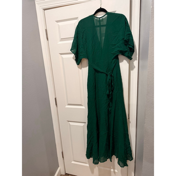 Women's Reformation Emerald Green Winslow Maxi Dress XS - Picture 8 of 8